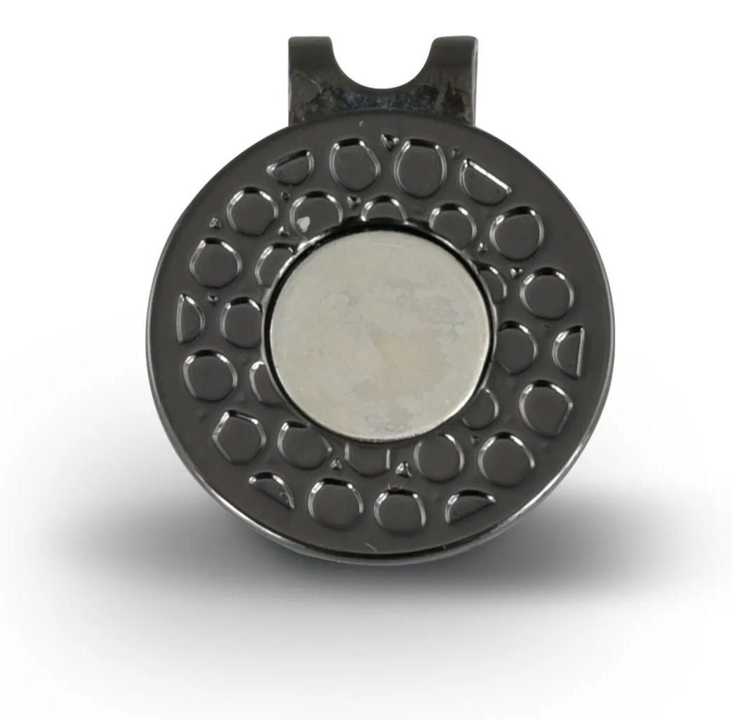Masters Golf Deluxe Magnetic Hat Clip, guld/gun metal