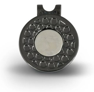 Masters Golf Deluxe Magnetic Hat Clip, guld/gun metal