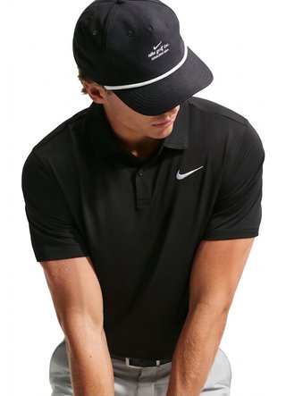 Nike Velocity Dri-FIT herr polo, svart