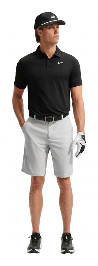 Nike Velocity Dri-FIT herr polo, svart