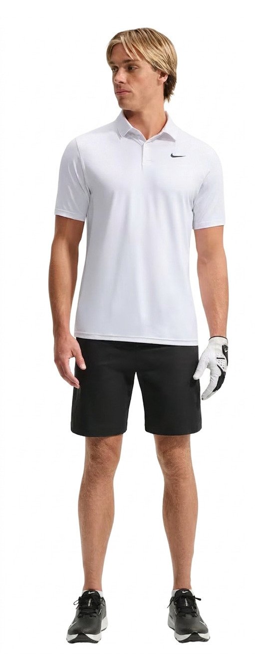 Nike Velocity Dri-FIT herr polo, vit