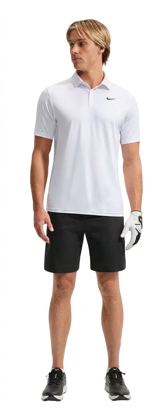Nike Velocity Dri-FIT herr polo, vit