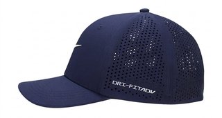 Nike Rise unisex golfkeps, marinblå/vit