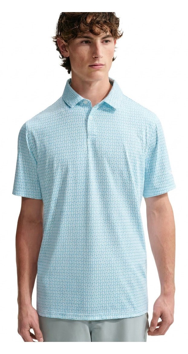 Nike Velocity herr polo, vit/blå