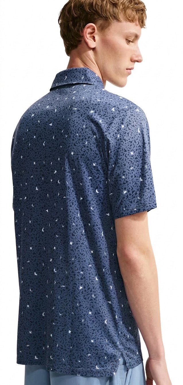 Nike Par herr polo, microprint birds