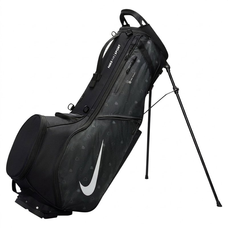 Nike Air Sport 2 stand bag, svart/iron grey/vit