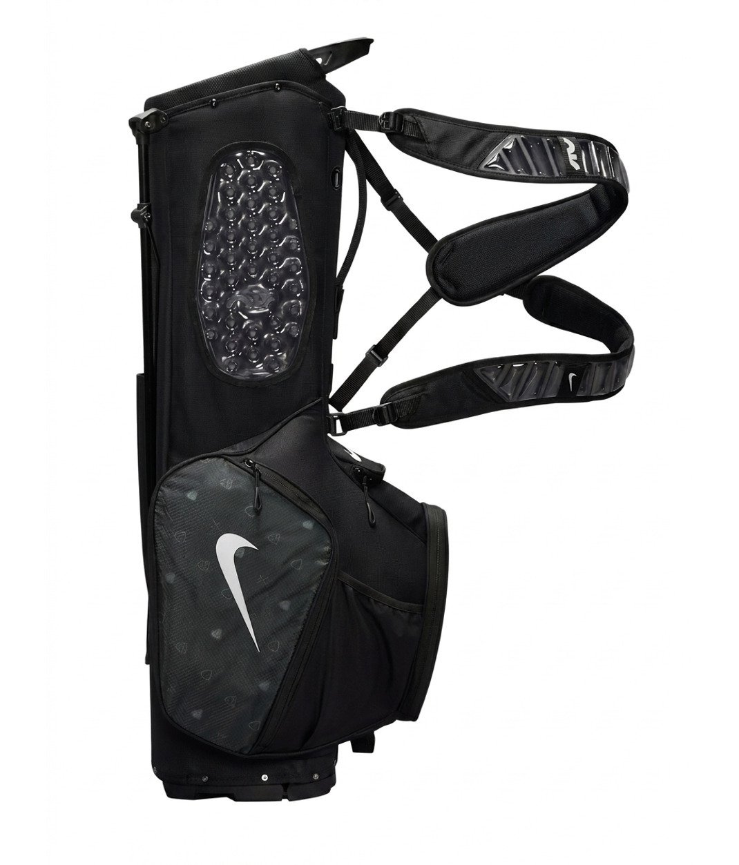 Nike Air Sport 2 stand bag, svart/iron grey/vit