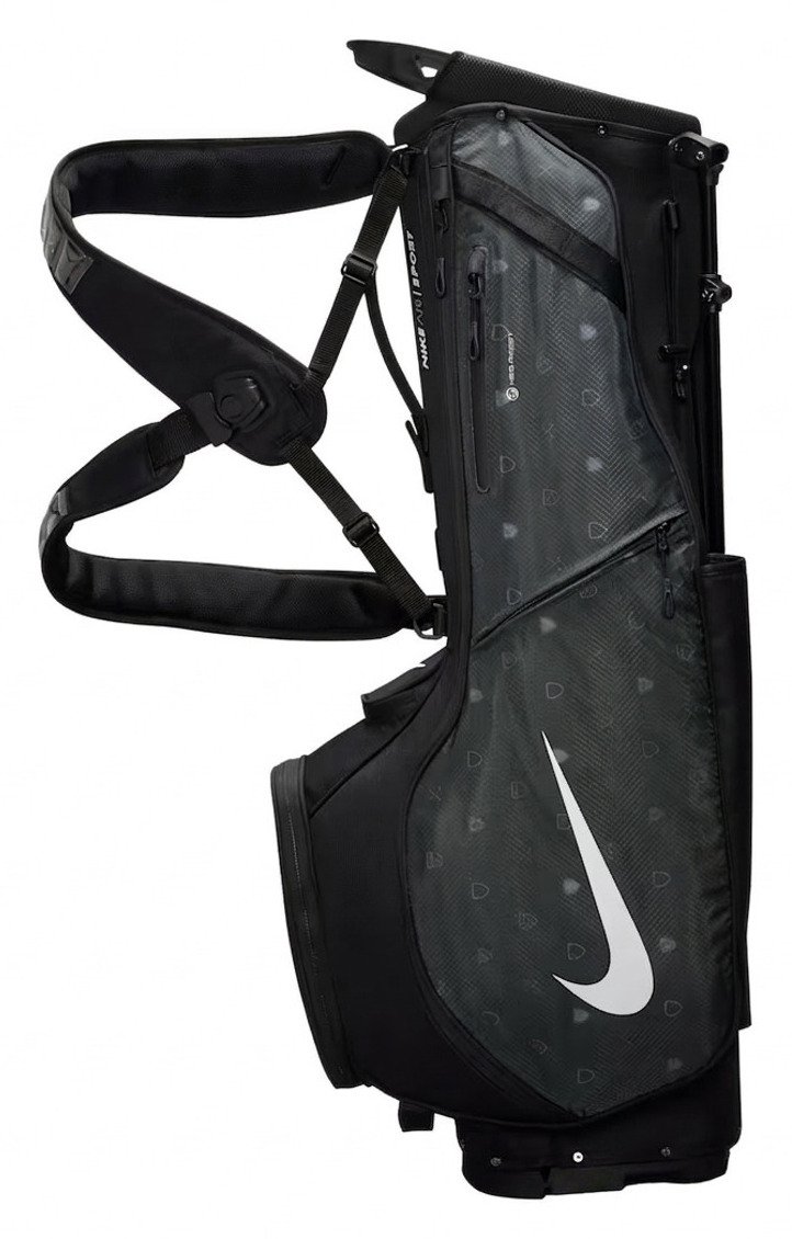 Nike Air Sport 2 stand bag, svart/iron grey/vit