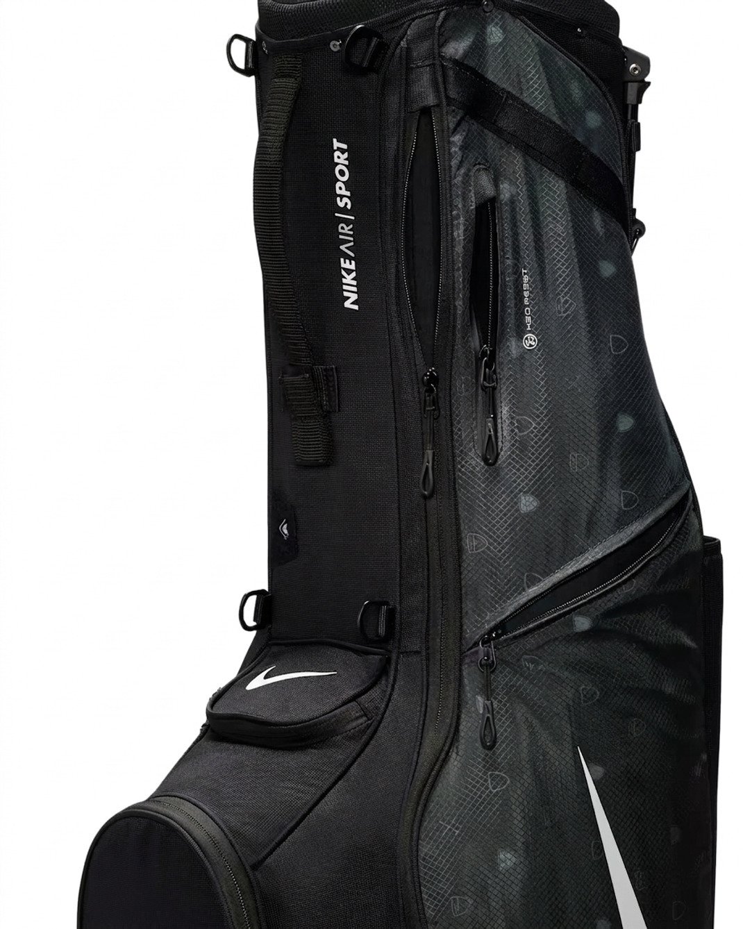 Nike Air Sport 2 stand bag, svart/iron grey/vit