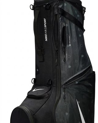 Nike Air Sport 2 stand bag, svart/iron grey/vit