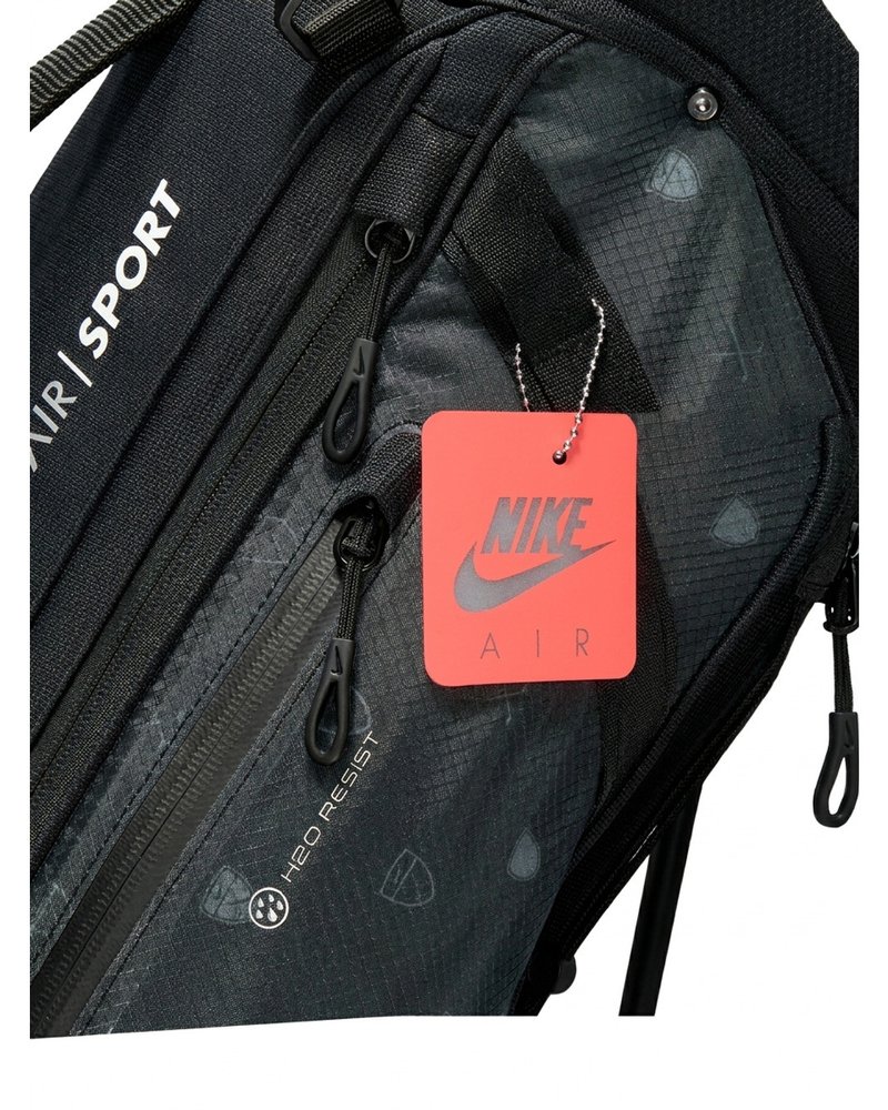 Nike Air Sport 2 stand bag, svart/iron grey/vit