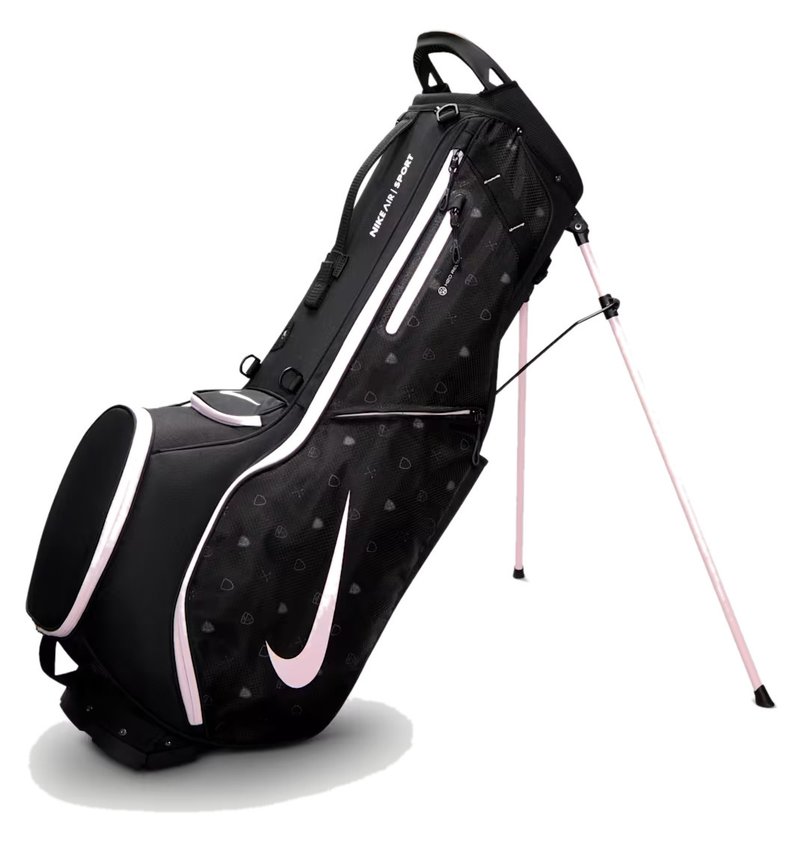 Nike Air Sport 2 stand bag, svart/sail/rosa/pink foam