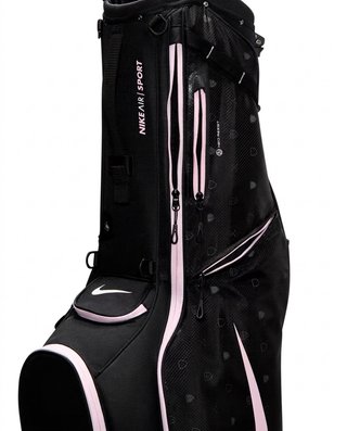 Nike Air Sport 2 stand bag, svart/sail/rosa/pink foam