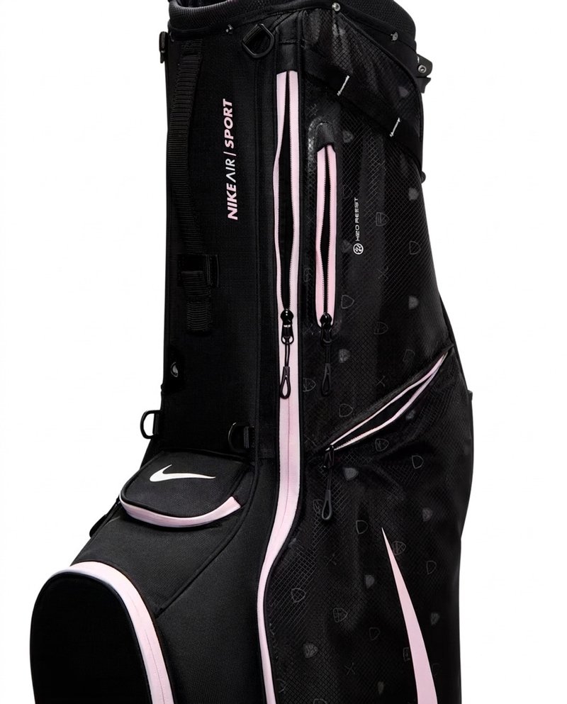 Nike Air Sport 2 stand bag, svart/sail/rosa/pink foam