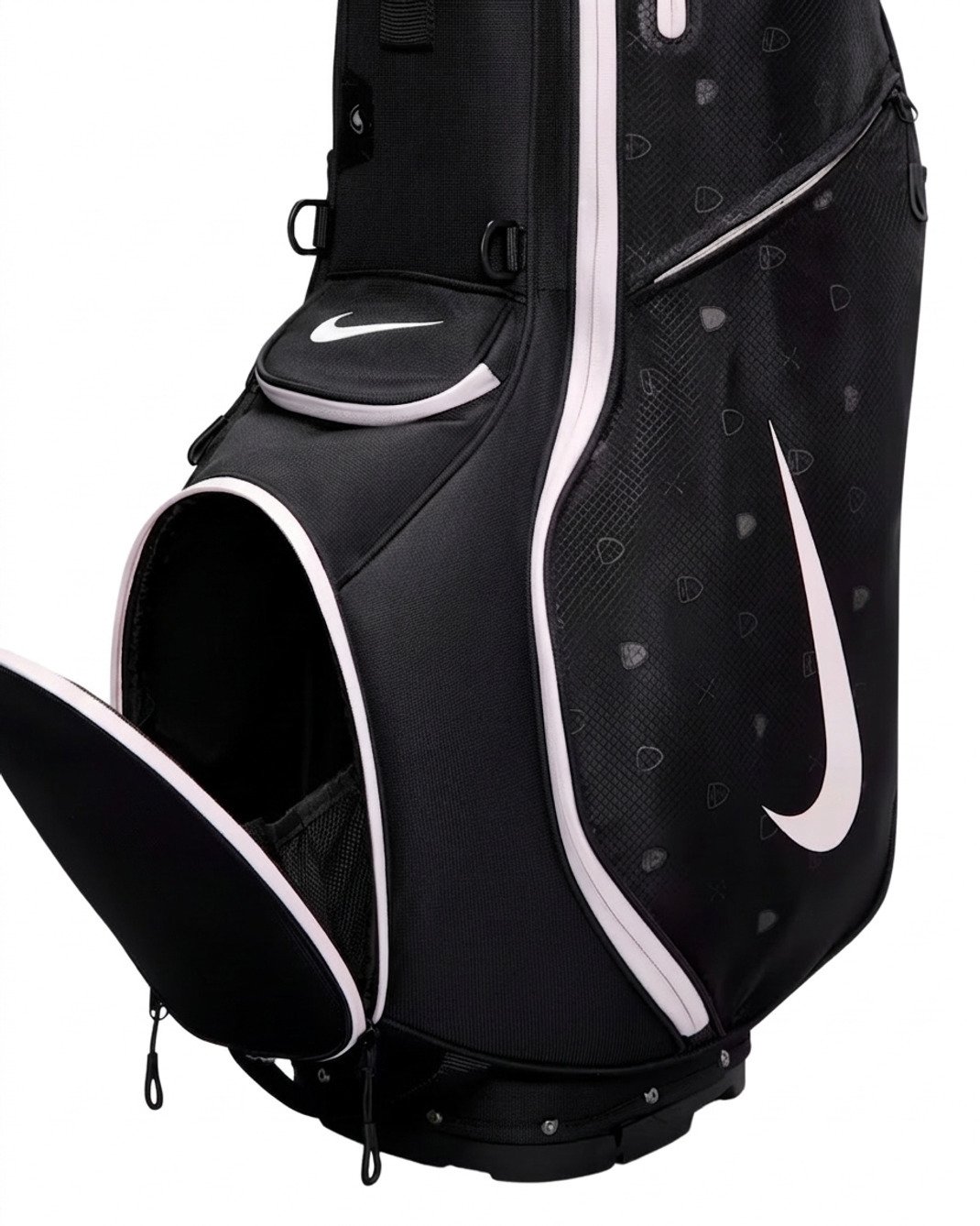 Nike Air Sport 2 stand bag, svart/sail/rosa/pink foam