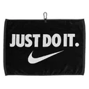 Nike Performance golfhandduk, svart/vit