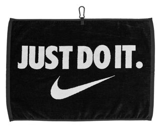 Nike Performance golfhandduk, svart/vit