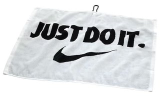 Nike Performance 2.0 golfhandduk, vit/svart
