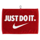Nike Performance golfhandduk, röd/vit