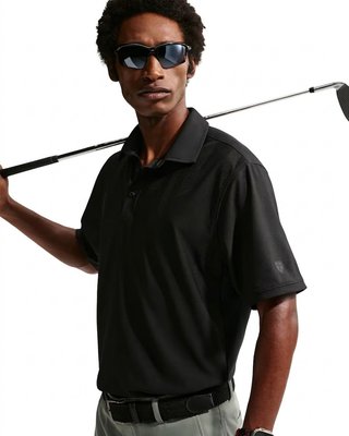 Nike Tailored Performance herr polo, svart
