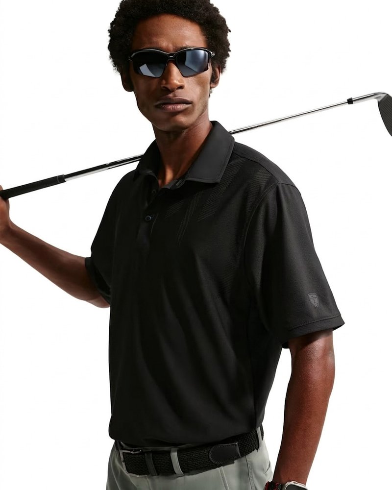 Nike Tailored Performance herr polo, svart