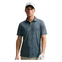 Nike Par Dri-FIT Grass Print herr polo, svart