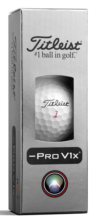 Titleist Pro V1x Left Dash RCT golfbollar 2026