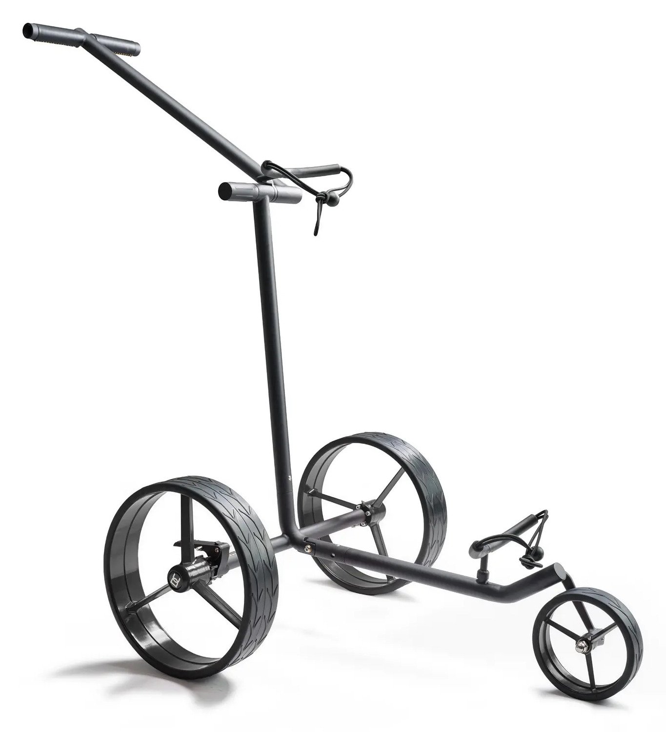 Davies Caddy Elegant Black manuell trolley, svart
