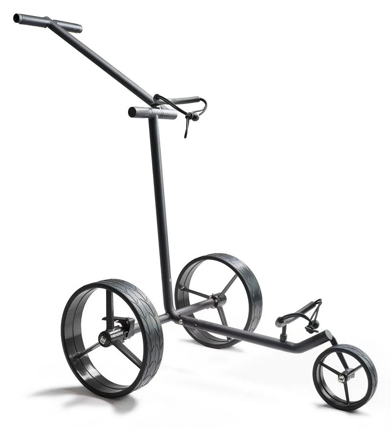 Davies Caddy Elegant Black manuell trolley, svart