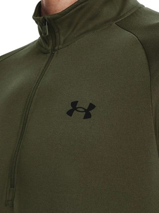 Under Armour Tech 2.0 1/2 Zip herr T-shirt, grön