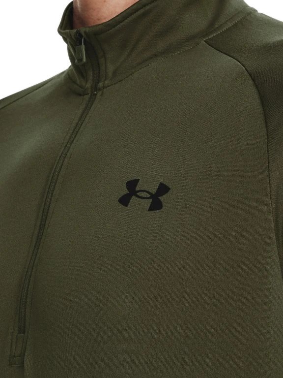Under Armour Tech 2.0 1/2 Zip herr T-shirt, grön