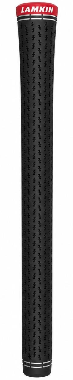 Lamkin Crossline 360 grip, standard, svart/röd