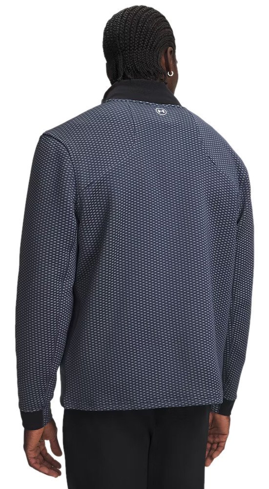 Under Armour Drive Pro Hybrid FZ herr sweatshirt, downpour grey/vit
