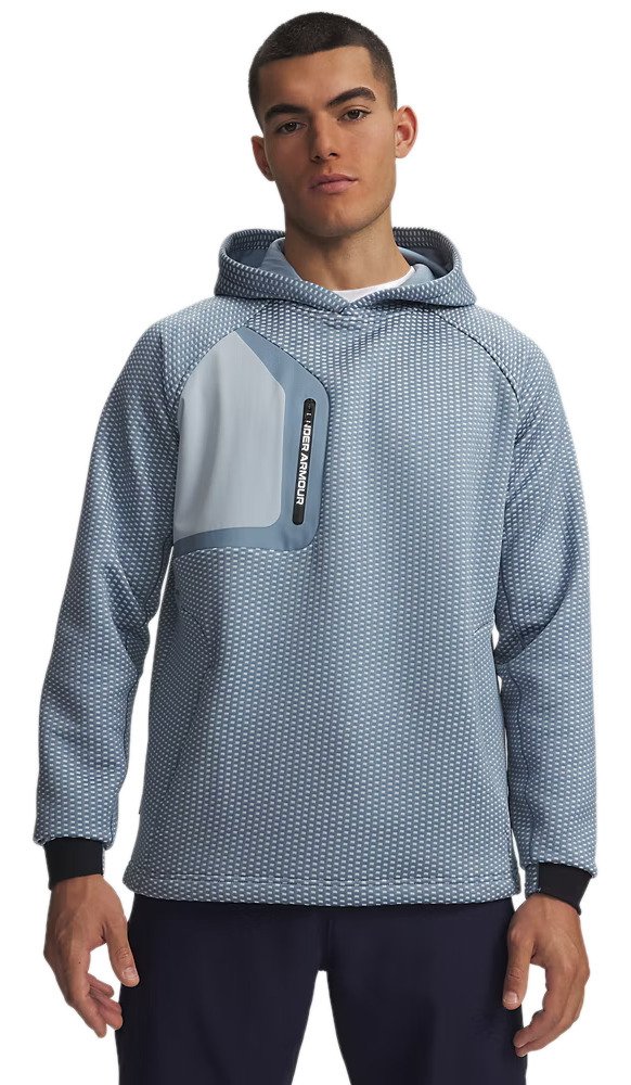 Under Armour Drive Pro Hybrid Hd herr hoodie, blå