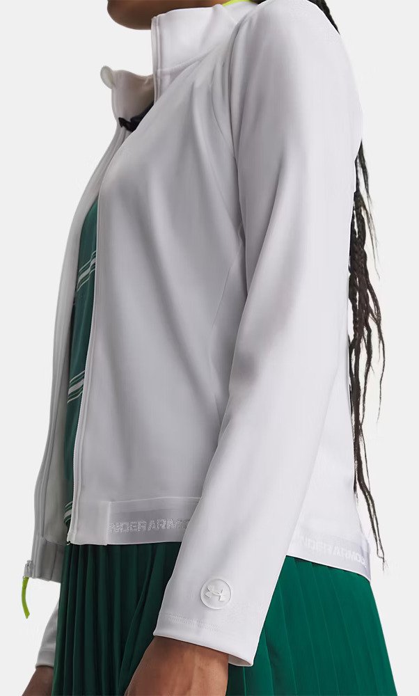 Under Armour Drive Lightweight dam sweatshirt, vit/green citrone