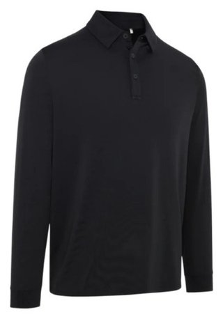 Callaway Soft Touch Long Sleeve herr polo, caviar