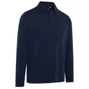 Callaway Soft Touch Long Sleeve herr polo, peacoat