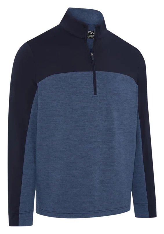 Callaway Lightweight Lux Touch herr pullover, peacoat