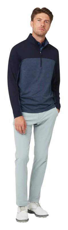 Callaway Lightweight Lux Touch herr pullover, peacoat