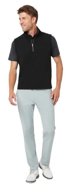 Callaway Lightweight 1/4-Zip herr väst, caviar