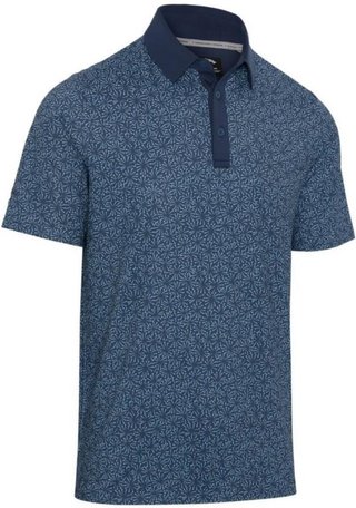 Callaway Confetti Tee Print herr polo, peacoat