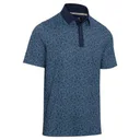 Callaway Confetti Tee Print herr polo, peacoat