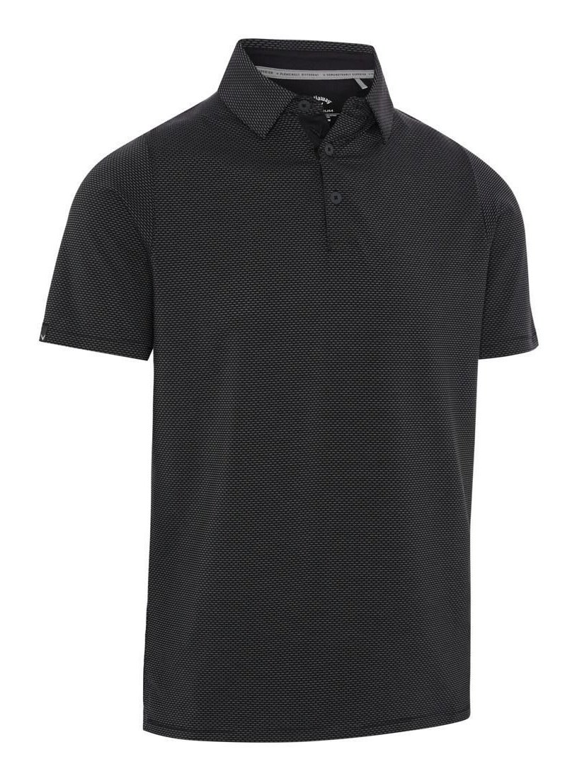 Callaway Emea Two-Tone Geo herr polo, caviar