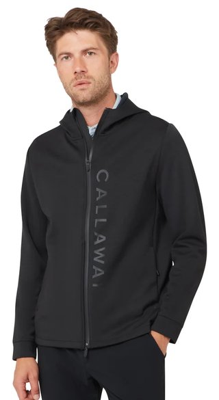Callaway Pure Blend herr hoodie, black heather