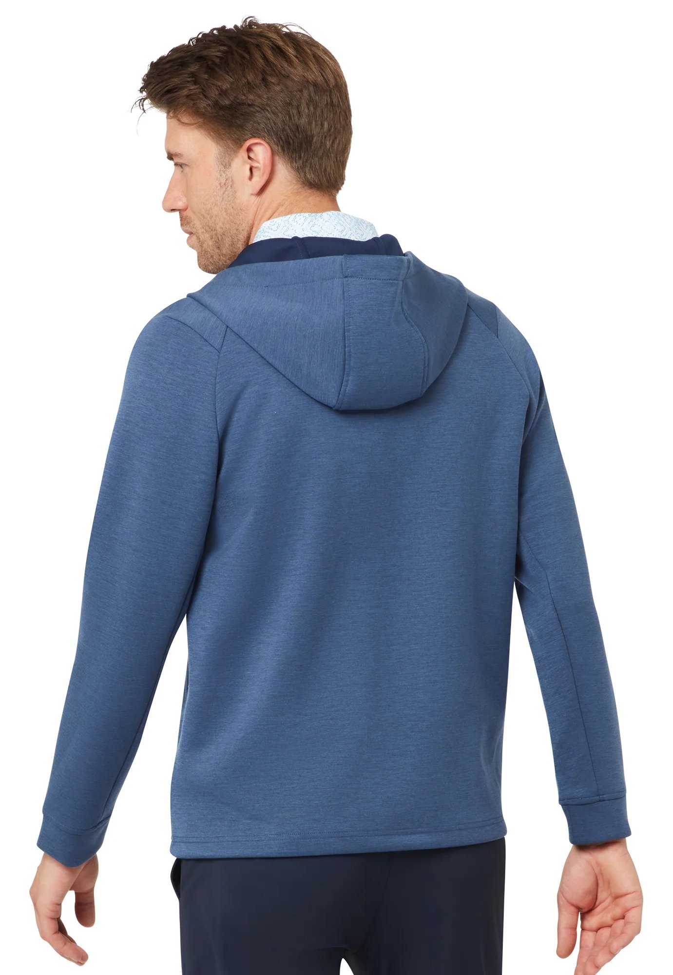 Callaway Pure Blend herr hoodie, peacoat heather