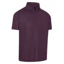 Callaway Trademark Golf Printed herr polo, italian plum