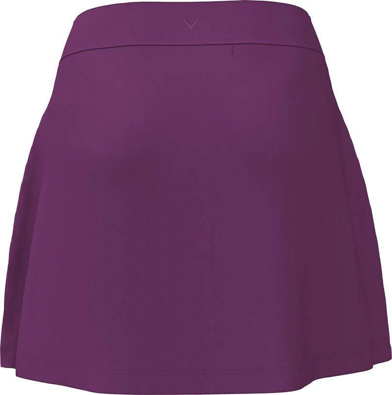 Callaway 17" Side Pleat dam skort, gloxinia