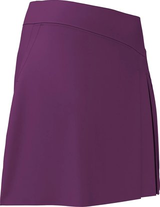 Callaway 17" Side Pleat dam skort, gloxinia