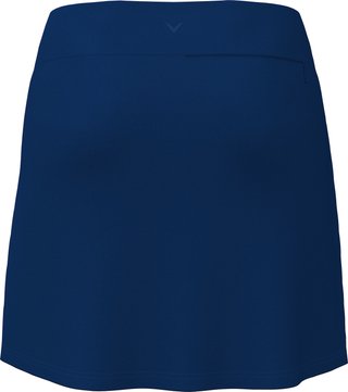 Callaway 17" Floral Printed Wrap dam skort, blue depths