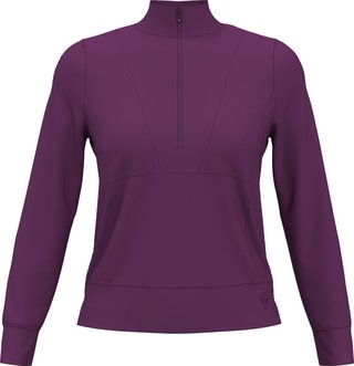 Callaway 1/2 Zip Soft Touch dam sweatshirt, gloxinia